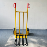 Steel Handcart Manufacturer - Tiger Cart Double-Wheel Heavy Duty with Fork Construction