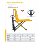 Hydraulic Scissor Cart Factory - New Condition Manual Mobile Loading Unloading