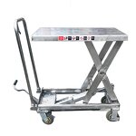 Hydraulic Lift Table Manufacturer - 150kg Manual Flat Car