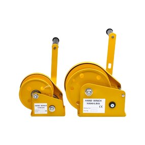 Manual Winch Supplier - 2600lb and 20m Wire Rope with Hook