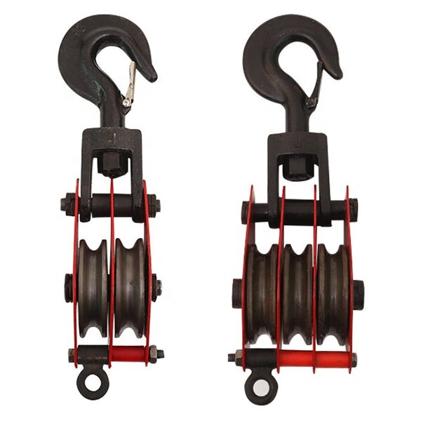 Pulley Block Supplier - Double Wheel Lifting Hook