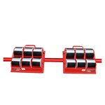 Cargo Trolley Factory - 6Ton PU Wheel Straight Transport