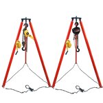 Aluminum Rescue Tripod Manufacturer - High Strength Retractable Tripod