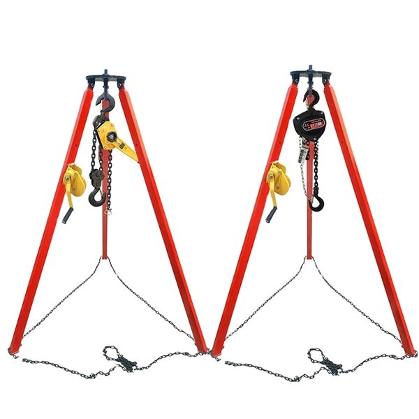Aluminum Rescue Tripod Manufacturer - High Strength Retractable Tripod