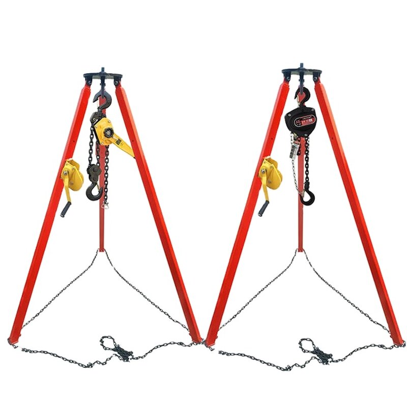 Aluminum Rescue Tripod Manufacturer - High Strength Retractable Tripod