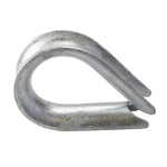 Wire Rope Thimble Manufacturer - G-414 8mm Galvanized