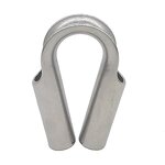 Wire Rope Thimble Factory - 22mm Heavy Duty Cable Thimble