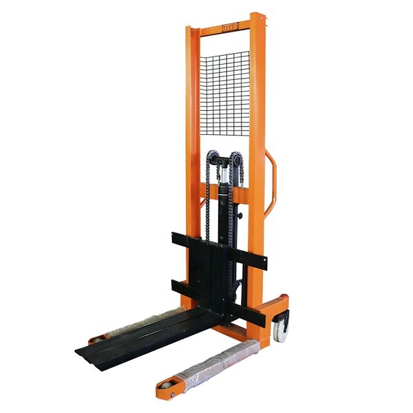 Hand Lift Truck Factory - 1 Ton 1.6m Hydraulic Stacker