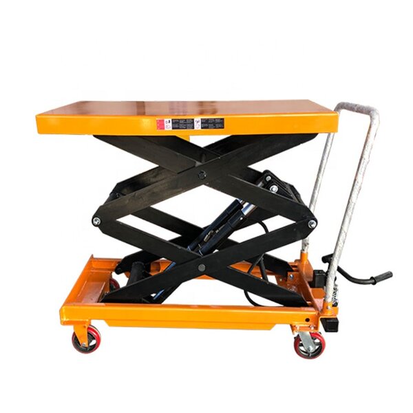 Screw Lift Platform Factory - 150kg Mobile Hydraulic Table