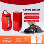 Silicone Fire Protection Blanket Supplier - Customizable Extra Large 10*10m 550℃