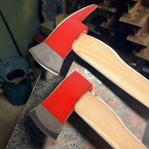 Fire Ax Manufacturer - Direct Wholesale High Carbon Steel Wooden Handle Firefighting