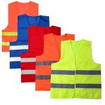 High Visibility Vest Factory - CE EN471 Orange Yellow Polyester Reflective Custom Logo