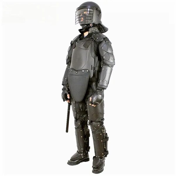 Flame-retardant Suit Armor Factory - Factory Direct Customizable Wholesale Full-body Black PC