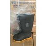 Work Rain Boots Supplier - Custom Made Unisex PVC Rubber Gum Reflective Steel Toe