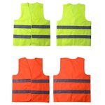 High Visibility Vest Factory - CE EN471 Orange Yellow Polyester Reflective Custom Logo