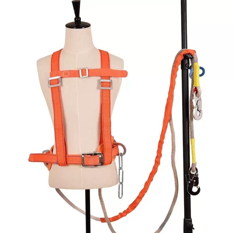 Full Body Safety Belt Supplier - Small Hook Electrician for Construction Fall Protection