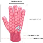 Silicone Oven Mitts Supplier - Wholesale Food-Grade Long for Kitchen Cooking BBQ Grilling