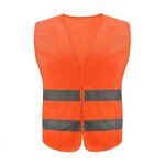 Knitted Safety Vest Supplier - Factory Direct High Visibility Reflective Polyester Custom