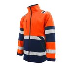Winter Reflective Vest Manufacturer - Factory Direct Customizable Hoodie Plush Thick Stripes