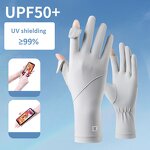 Ice Silk Gloves Supplier - Factory Direct Customizable Wholesale Women's Summer Mid-Length