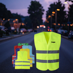 Polyester Safety Vest Manufacturer - High Visibility Wholesale 100% Reflective Security Custom