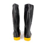 Work Rain Boots Supplier - Custom Made Unisex PVC Rubber Gum Reflective Steel Toe