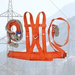 Full Body Safety Belt Supplier - Small Hook Electrician for Construction Fall Protection