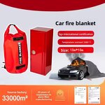 High-Temperature Fire Blanket Manufacturer - Customizable 10*10m 1100℃ New Energy Car