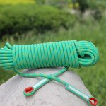 Static Safety Rope Factory - Double Braided Polyester Less Stretchy Climbing Gear Fall