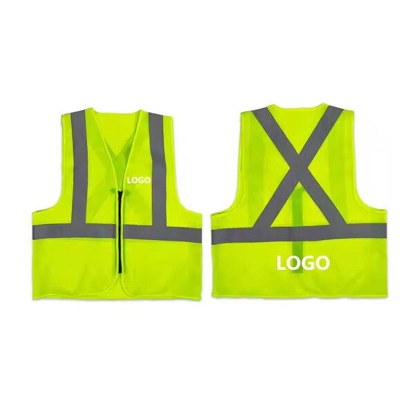 Work Safety Vest Supplier - Factory Supply Class 2 High Visibility CE Certified Tape
