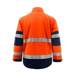 Winter Reflective Vest Manufacturer - Factory Direct Customizable Hoodie Plush Thick Stripes