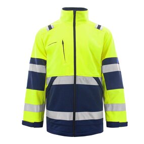 Winter Reflective Vest Manufacturer - Factory Direct Customizable Hoodie Plush Thick Stripes