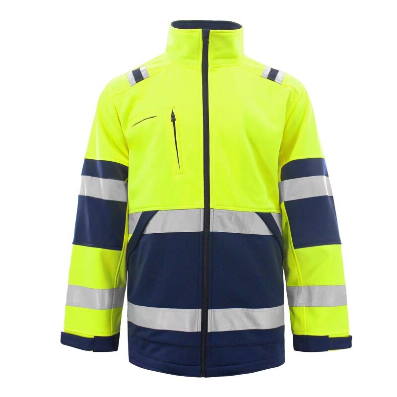 Winter Reflective Vest Manufacturer - Factory Direct Customizable Hoodie Plush Thick Stripes