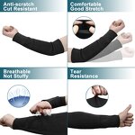 Anti-Cut Resistant Gloves Manufacturer - Factory Direct Customizable Double-Layer Black