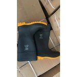 Work Rain Boots Supplier - Custom Made Unisex PVC Rubber Gum Reflective Steel Toe