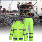 Men's Raincoat Manufacturer - Durable Classic with Hi Vis Reflective Vest Customizable Logo