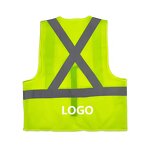 Work Safety Vest Supplier - Factory Supply Class 2 High Visibility CE Certified Tape