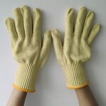 Yellow Safety Gloves Manufacturer - Factory Direct Customizable Cut-Resistant Fireproof Aramid