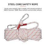 Nylon Safety Rope Supplier - Wear-resistant Outdoor High-altitude Work Mountaineering Binding