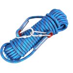 Climbing Safety Rope Supplier - Static Double Braided Polyester Less Stretchy Fall Protection