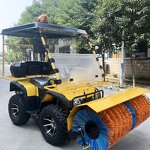 Snow Sweeper Factory - Replaceable Rotary Road Cleaning