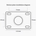 Caster Factory - 5 Inch 300KG Directional Wheel