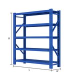Pallet Rack Factory - Long Span 5 Layer 400kg