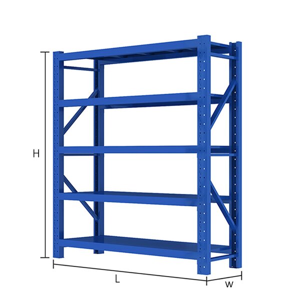 Pallet Rack Factory - Long Span 5 Layer 400kg