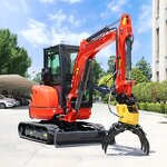 Mini Excavator Factory - 0.8t Kubota Engine