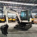 Crawler Excavator Factory - 0.8 Ton Farm Digger