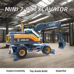 Wheeled Excavator Factory - 8 Ton Wood Grabber