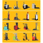 Electric Stacker Factory - 1.5T Load 2.5M Lift OEM