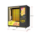 Pizza Vending Machine Factory - 24h Unmanned Refrigerated