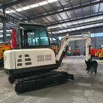 Crawler Excavator Factory - 0.8 Ton Farm Digger